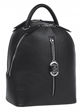 Кожаный рюкзак женский из натуральной кожи Franchesco Mariscotti 1-4250к-100 чёрный